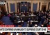 Brett Kavanaugh Ratified To Supreme Court As Senate Refuses Me Too Movement