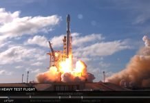 SpaceX rocket launch lights up California skies SpaceX