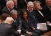 Trumps And Obamas Share Awkward, Tense Moment At George H.W. Bush Funeral Trump