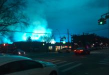 Blue Light Illuminates Sky In Queens As Explosion Rocks Con Edison Power Plant Blue