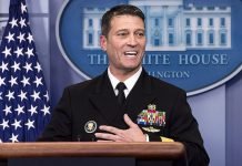 Ronny Jackson Named Trump Assistant And Chief Medical Adviser trump