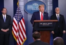 Donald Trump Announces Guidelines For CDC Mask Mask